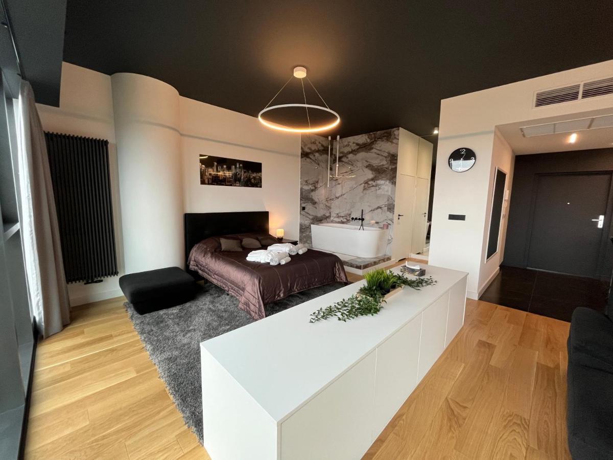 Hanza Tower - Luxurious Apartment 60M2 - 15Th Floor City View Szczecin Luaran gambar
