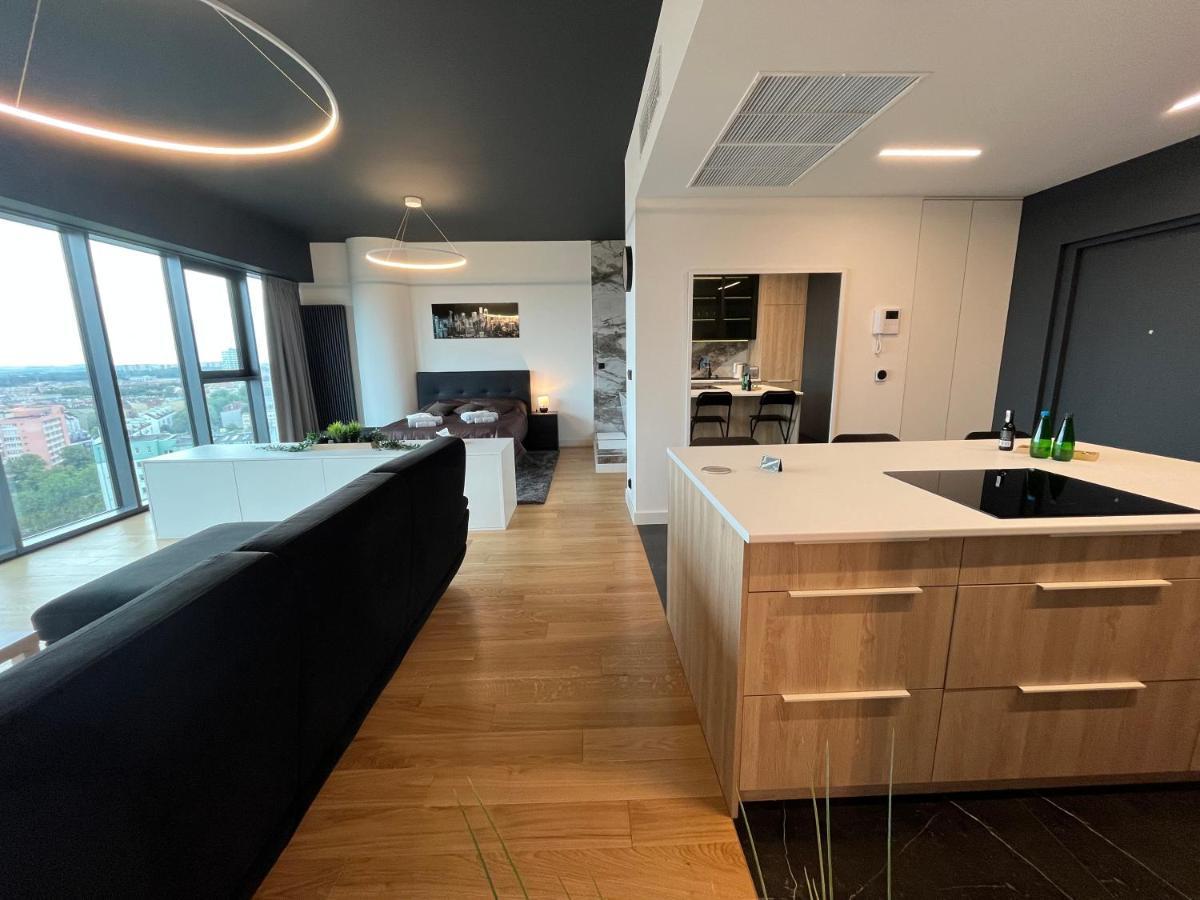 Hanza Tower - Luxurious Apartment 60M2 - 15Th Floor City View Szczecin Luaran gambar