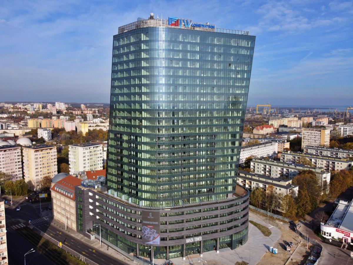 Hanza Tower - Luxurious Apartment 60M2 - 15Th Floor City View Szczecin Luaran gambar