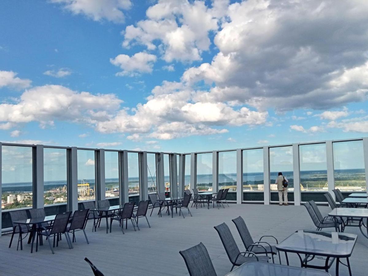 Hanza Tower - Luxurious Apartment 60M2 - 15Th Floor City View Szczecin Luaran gambar